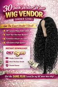 30 INCH WATER WAVE WIG VENDOR (UNDER $200)